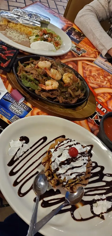 Fried Ice Cream Steak Fajitas